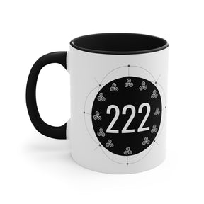 Angel Number 222 Coffee Mug, 11oz