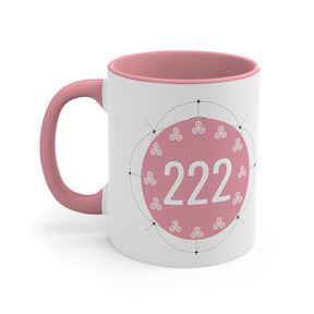 Angel Number 222 Coffee Mug, 11oz