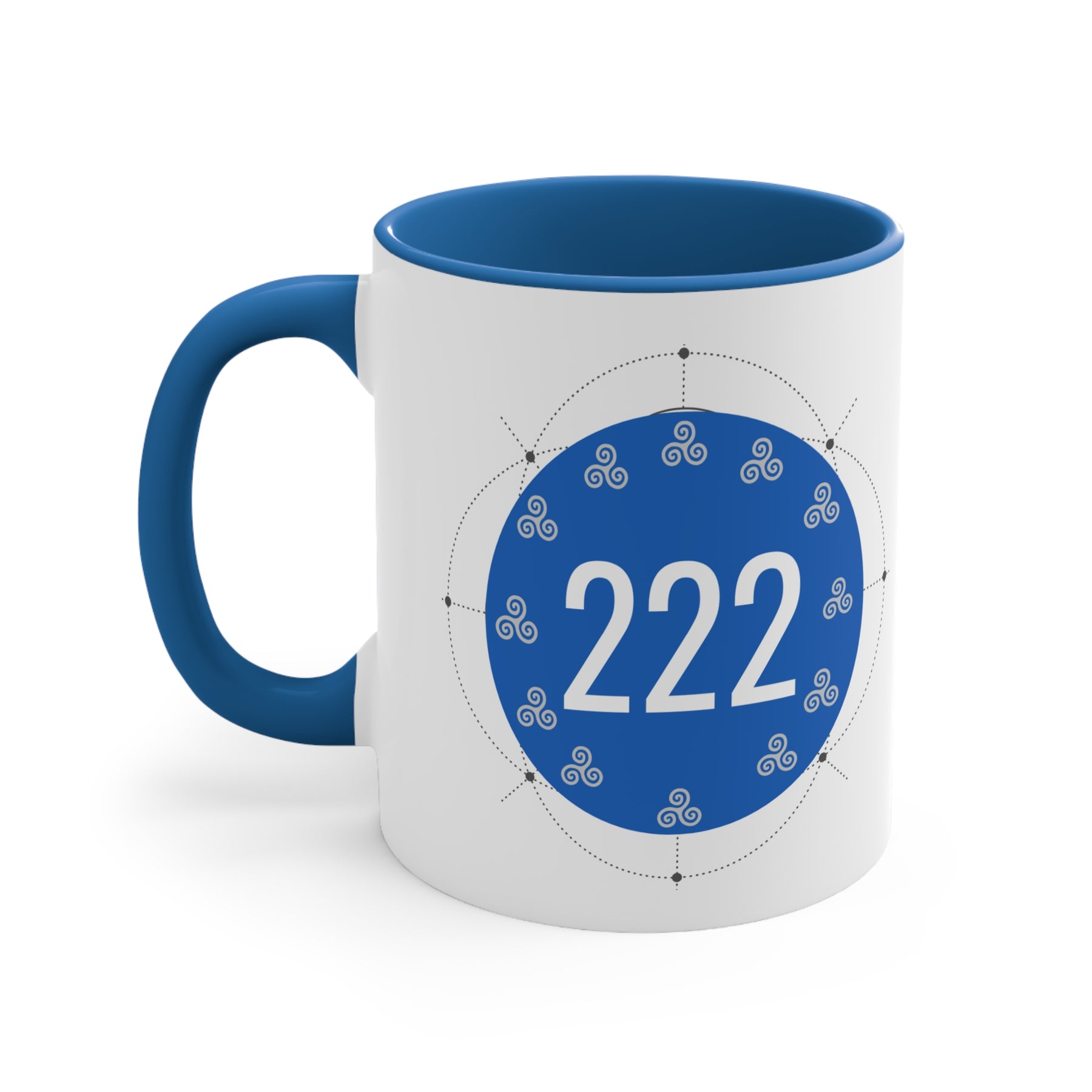 Angel Number 222 Coffee Mug, 11oz