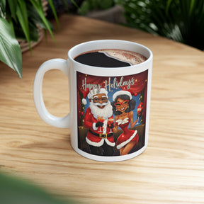 Festive Elegance Ceramic Mug 11oz