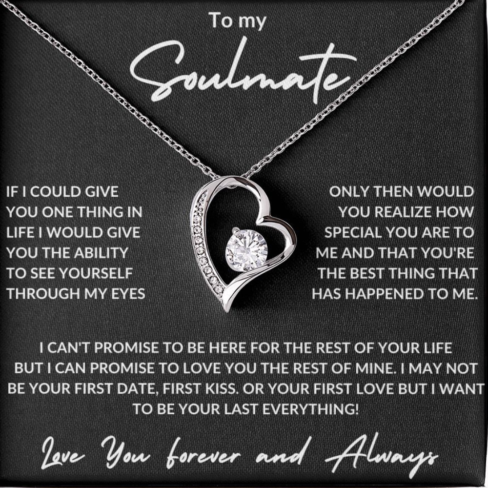 A Message To My Daughter - Forever Love Necklace